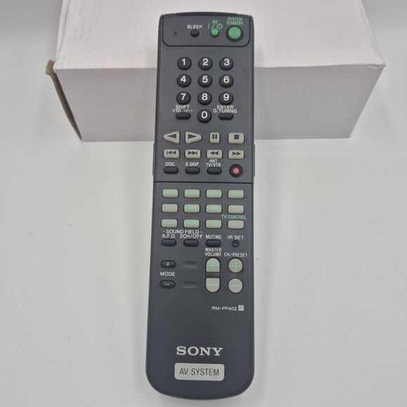 Genuine Sony AV System Remote Control RM-PP404 As Is - Floor Model (E-6) - Picture 1 of 6